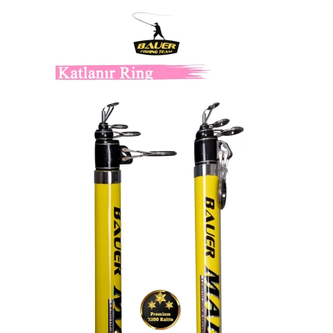 Bauer Malibu 420 Cm 100-200 Gr Karbon Surf Olta Kamışı