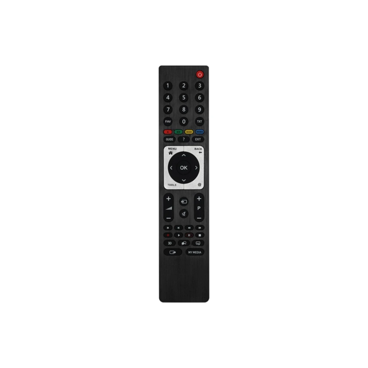 Beko-grundıg 3d Metalik Guıde Tuşlu Ts4187r-2 Lcd Kumandası (rc3304805/01s-rm-l271) * Arc-206