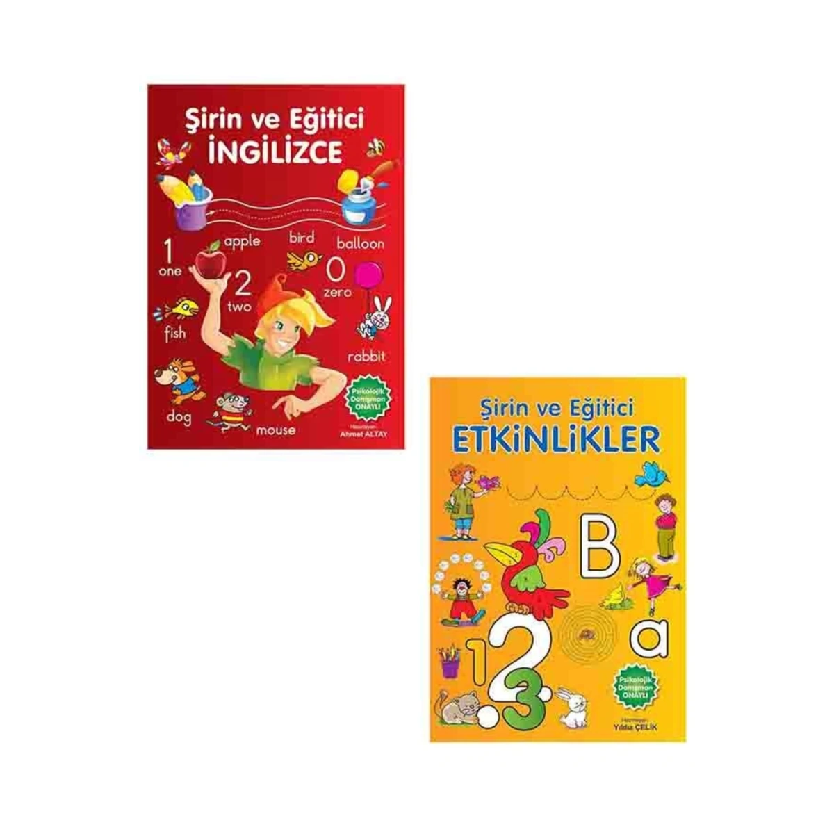 Şirin Ve Eğitici Kitaplar Serisi Ingilizce Ve Etkinlikler Kitap Seti